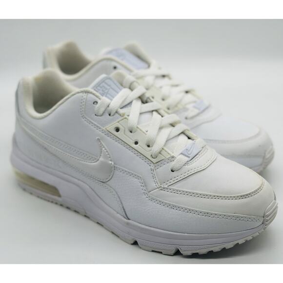 Nike Air Max LTD 3 Triple White 687977-111 Men’s Size 7.5 Women’s Size 9 - Picture 3 of 7